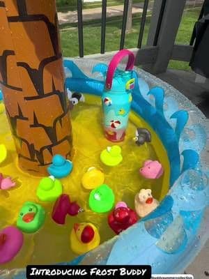 #creatorsearchinsights POV: your water bottle becomes part of the summer vibe ☀️🦆 The Frost Buddy Summer Collection Duck Pool Party Bottle Buddy is giving pool days, beach trips, vacations, water parks, boating, and all the fun summer energy. Stainless steel design helps keep drinks cold while the limited edition duck pattern turns heads everywhere you go. Honestly the cutest poolside tumbler this summer 💦 Which summer pattern would you pick first? 🌴 #FrostBuddy #SummerCollection #PoolDayVibes #TikTokMadeMeBuyIt