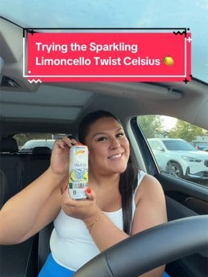 Trying the new SUMMER VIBE Sparkling Limoncello Twist Celsius 🍋 @CelsiusOfficial @target #abqhummingbirds #partnership #celsius #tastetest #albuquerque
