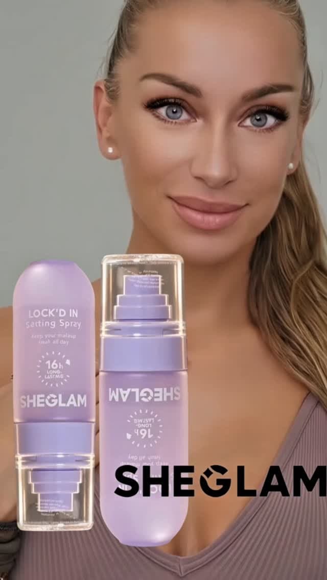 ✨ Pelle fissata. Make-up bloccato. Zero trasferimenti. ✨
Ho messo alla prova il SHEGLAM Lock’d In Setting Spray e il ri