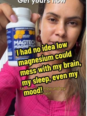 #creatorsearchinsights Low on magnesium? That could be why you’re stressed, tired, or not sleeping well 😴✨ This 3-in-1 MagTech Magnesium has been a game-changer for me! 🌿💛 #Magnesium #BetterSleep #BrainHealth #tiktokmademebuyit