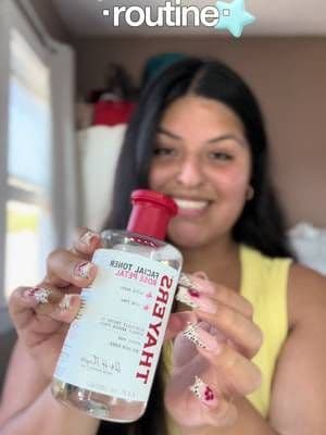 This is your sign to add a toner to your routine, especially as the weather is so hot! Thank you Thayers ❤️ The @Thayers rose petal toner is amazing adding hydration to the skin 🫧🧴 #thayersambassador #thayerstoner #toner #giftedbythayers #CapCut