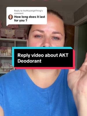 Replying to @ItsAKayleighThing I hope this helps x I no longer feel the need to bring deodorant out with me during the day! @AKT London #TikTokMadeMeBuyIt #deoderant #healthyliving