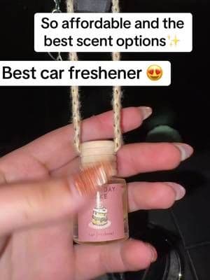 This is the best car freshener, it smells SO GOOD!! So many good scent options also🥰. Super long lasting and affordable! #tiktokshop #carfreshener