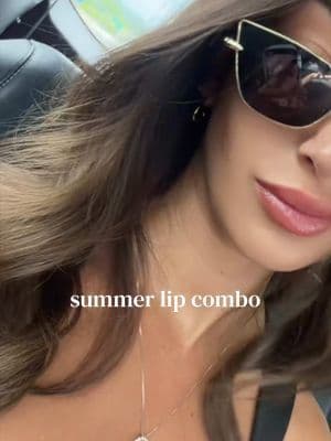 TikTok made me do it, and honestly? No regrets. 🫦 This 2-in-1 lip liner + @Summer Fridays is the ultimate summer combo. #lipcombo #tiktokmademebuyit #lipliner #beautytok #messy