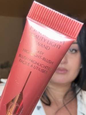#AD My everyday magic ✨💗 Charlotte Tilbury Beauty Light Wand in Pinkgasm is my go-to for that fresh, rosy glow! A little touch of pink makes my cheeks look so radiant and pretty. Would you try Pinkgasm? 🩷 @Charlotte Tilbury #CharlotteTilbury #MagicBeautyStars #Pinkgasm #BeautyUGC
