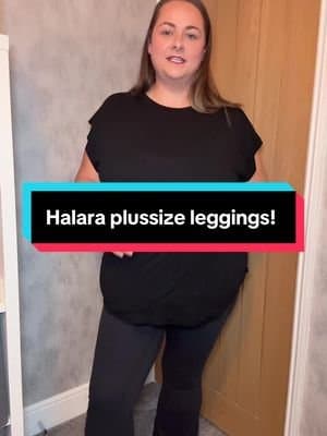 If your plus-size like me & struggle with your stomach then these are for you! @Halara UK Shop #tiktokmademebuyit #blackfriday #halaraleggings #halara_official #plussizefashion