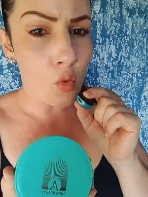Parece produto de Rica! A manteiga iluminadora Afrodite Garden de Aura Beauty tem uma fragrância viciante, uma textura mega hidratante e um brilho sutil que arrasa ✨ #tiktokshop #tiktokshopbr22