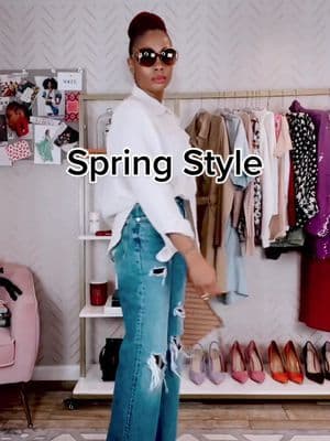 This @hm.official $24.99 Linen shirt has just entered the spring wardrobe chat. #grwm #grwmchallenge #springstyle #linenshirt #dcblogger #blackgirltiktok #fypシ #fashion101 #fashiontiktok #ltk