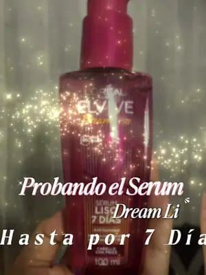 Probando el Serum Dream Liso de Elvive ✨ Protección térmica hasta 230 °C y un aroma delicioso 🥰 Se volvió mi aliado para un cabello liso, suave y sin frizz hasta 7 días Definitivamente ahora es parte de mi rutina 💛 @L’Oréal Paris @For_Me #DreamLisoColFM #lorealparishaircare #DreamLiso #publicidad #CapCut