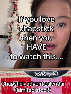 Chapstick lovers @ChapStick.US has a advent calendar #tiktokshopblackfriday #tiktokshopcybermonday #adventcalendar #chap