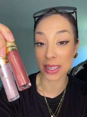 @Gypsy’s GainsDiamond Drama and Glazed Almond 🥰 #revlonsuperlustrous #lipglossdrip #tiktokshopjumpstartsale #tiktokshopcreatorpicks