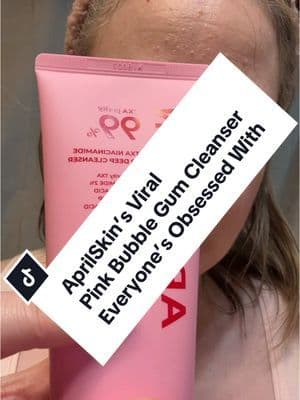This is the APRILSKIN deep cleanser! #creativesearchinsights #ugc #ugccreator #kbeauty @APRILSKIN USA #koreanskincare #APRILSKIN #TXAcleanser #bubblegumcleanser #cleanser #brightening #darkspots #pore #blackhead #hyperpigmentation #glowyskin #koreanskincare #kbeauty #tiktokshopfinds #skin #skincare #skincaretiktok #koreanskincaretiktok ⭐️⭐️⭐️⭐️⭐️ ✔ Removes makeup & sunscreen completely without residue. ✔ No artificial fragrance or color – gentle for all skin types. ✔ Non-drying & non-sticky – skin feels fresh, never tight or greasy. #tts #tiktokshop #bubblegumcleanser #APRILSKIN