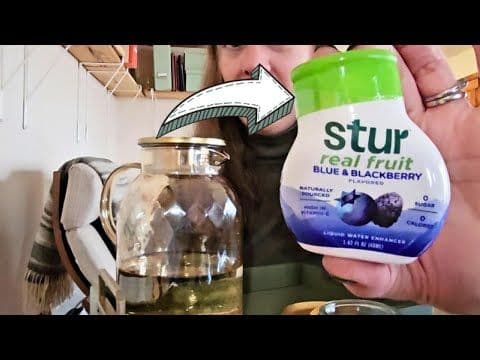 Stur Liquid Water Enhancer in Blueberry & Blackberry: Refreshing and Healthy!
