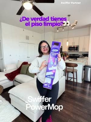 SwifferPartner Aparte de que huele riquísimo, dejó mi piso implacable y definitivamente pasó la prueba del calcetín blanco!!! Amamos @Swiffer 😍💜✨ #SwifferPartner #MopSmarter #ad #WhiteSockApproved #cleaning
