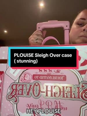 PLOUISE Sleigh Over suitcase! Absolutely stunning! Onky a few left in stock and didnt want you to miss out x @PLOUISE #tiktokmademebuyit #giftideas #tiktok #treatyourself #christmas #beauty #christmasevebox #giftbox #plouise #makeup