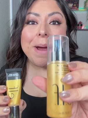 My makeup routine got a little extra sparkle with this e.l.f. primer and setting spray duo ✨ The gold shimmer makeup in the primer and spray makes getting ready feel a bit more fun. It’s such a pretty little moment in my glowy makeup routine 💛 @e.l.f. Cosmetics #ElfPrimer #SettingSpray #tiktokshopcosmetics #MakeupRoutine #GlowyMakeup