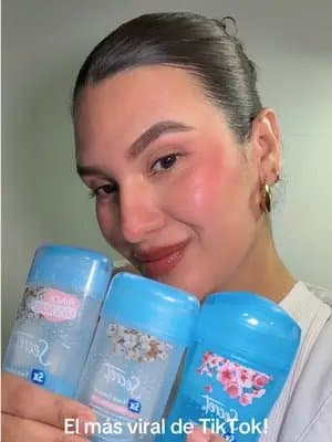 Reponiendo mi desodorante favorito! El gel antitranspirante más viral de todo TikTok, sí, el de #secret 🌸🩵✨ #publicidad #eldesodorantemasviraldetiktokfm @Secret Deodorant @For_Me