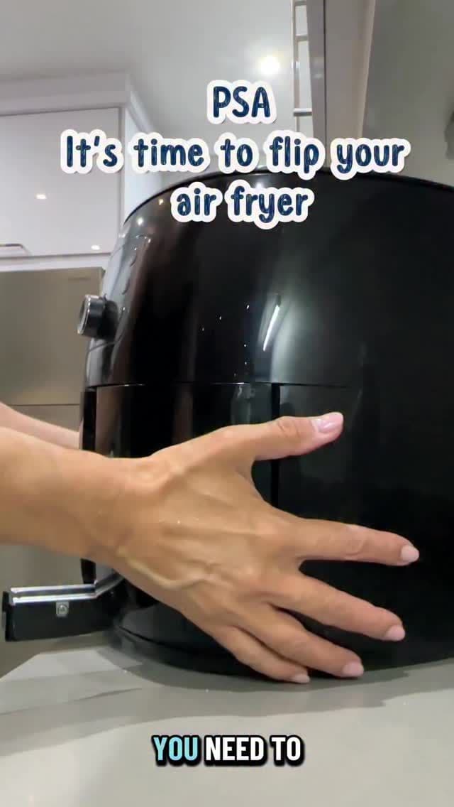 I’m warning you... if you’ve never turned your air fryer upside down, this is your sign.
I have two air fryers and one