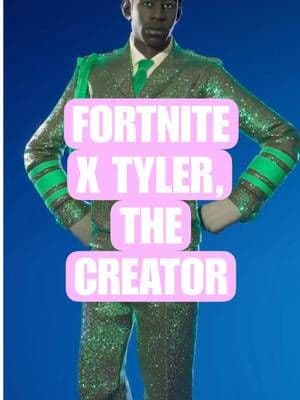 Fortnite x Tyler, The Creator will be in item shop TONIGHT (nov 14th) whoโs excited!! Official Trailer @Fortnite Official - 2 skins - 2 backblings - 2 weapon wraps - 2 pickaxes - Jam tracks - 1 emote #fortnite #collab #gaming #tylerthecreator #fyp