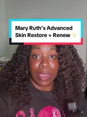 Day one of adding this to my beauty routine! 💜 I did my research, and the ingredient that really caught my attention was Sepitone™. Excited to see where this journey takes me! ✨@MaryRuth's ##MaryRuths##SkinRestore#DealsForYouDays #tiktokshopcreatorpicks #tiktokshophealthfinds