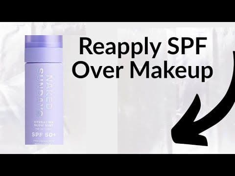 SPF 50 Setting Spray for Easy Reapplication-gifted