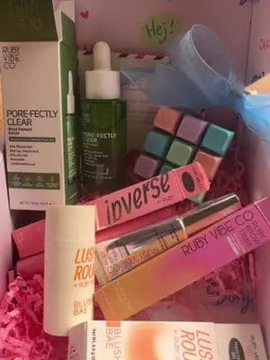 Unboxing my Ruby Vibe Co. box and I’m obsessed! ✨ Everything is so pretty, and the products are even better! 💕 If you want to try Ruby Vibe Co. too, use my code VICPROMO10RUBY for a special discount. 🛍️✨ 🔗 Shop through my affiliate link: https://rubyvibeco.com?c=VICPROMO10RUBY #RubyVibeCo #RubyVibe #ugc #creator #rubyvibecoambassador @Ruby Vibe Co @Ruby Vibe Co - Makeup