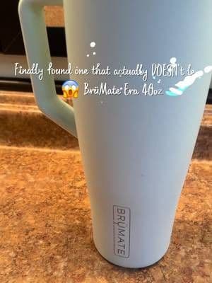 Tired of spilling your cold brew or water all over your bag or car seat? 🛑 The BrüMate Era Tumbler is completely 100% leakproof, fits perfectly in your cup holder, and keeps ice frozen for over 24 hours. Whether you need the 20oz, 30oz, or 40oz, the glacier finish is a total aesthetic mood. 🧊✨ Have you tried a leakproof tumbler yet, or are you still risking spills? Drop your go-to drink in the comments! 👇 #BruMateEra #TumblerAddict #TikTokMadeMeBuyIt #DailyHydration #WaterTok