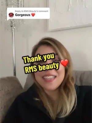 Replying to @RMS Beauty #thankyou for checking out my vidros you are gorgeous ❤️❤️❤️ @RMS Beauty #blessed #thankful #collaboration #support #over40