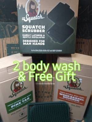 2 body wash & free gift #creatorsearchinsights #tiktokshopblackfriday #tiktokshopcybermonday #tiktokshopcreatorpicks #drsquatchbodywash