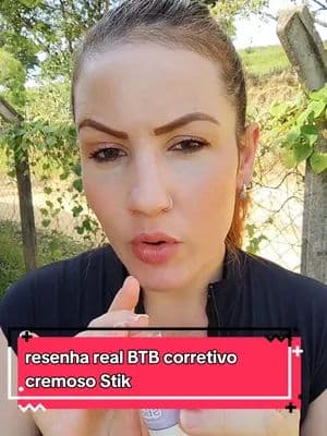 Resenha real BTB corretivo cremoso Stik. #TiktokShop #btb #make @BTB Brasil