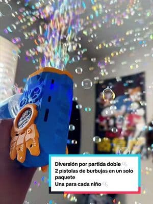 Mi hijo no habla mucho, pero al ver las burbujas se emociona y dice Bubble Bubble algo que a mí como madre me emociona porque él dice pocas palabras estas burbujas traen dos pistolita de burbujas, una en azul y una roja cuenta con un Super precio me encanta porque yo tengo dos niños en casa y así una pistolita de burbujas para cada uno y lo mejor de todo que a ellos le provocó mucha felicidad y mi casa yo le doy burbujas te las voy a estar dejando aquí en el Carrito. Las burbujas ayudan a regularse y yo como madre, me emocioné al escuchar a mi hijo, hablar y a verlo feliz. BurbujasParaNiños #PistolaDeBurbujas #JuguetesParaNiños #ToddlerToys #JuegoSensorial #DiversiónEnFamilia #kidsbubbleblower #bubbleblowingtoy #bubblemachineforkids #bubbleteareview #kiditos_magic_water_elf_toy_kit_with_magic_gels #kidsbubblemachine #balloonforkids #bubblechristmaslights #bubblebathtoys #kidslovebubbles #Burbujas #BurbujasParaNiños #PistolaDeBurbujas #PistolasDeBurbujas #JugueteDeBurbujas #JuguetesDeBurbujas #MaquinaDeBurbujas #DiversionConBurbujas #JugandoConBurbujas #FiestaDeBurbujas #BurbujasGigantes #BurbujasMagicas #Bubble #Bubbles #BubbleGun #BubbleGuns #BubbleBlaster #BubbleToy #BubbleToys #BubbleMachine #BubbleFun #BubblePlay #BubbleTime #BubbleParty #BubblesForKids #KidsBubbles #SoapBubbles #ActividadSensorial #ActividadesSensoriales #JuegoSensorial #JuegosSensoriales #JugueteSensorial #JuguetesSensoriales #DiversionSensorial #SensoryPlay #SensoryActivity #SensoryActivities #SensoryPlayIdeas #SensoryFun #SensoryToy #SensoryToys #SensoryKids #SensoryExperience #SensoryExploration #ActividadesParaNiños #JuegosParaNiños #JuguetesParaNiños #DiversionParaNiños #NiñosJugando #NiñosFelices #AprenderJugando #JuegoCreativo #JuegoLibre #JuegoAlAireLibre #DiversionAlAireLibre #ActividadesEnFamilia #KidsActivities #ToddlerActivities #ToddlerPlay #ToddlerFun #ToddlerToys #KidsToys #OutdoorPlay #OutdoorActivities #OutdoorToys #ScreenFreeActivities #ScreenFreePlay #JuguetesDeVerano #ActividadesDeVerano #DiversionDeVerano #SummerToys #SummerActivities #SummerFun #BackyardFun #OutdoorFun #FamilyFun #TikTokShop #TikTokShopFinds #TikTokFinds #TikTokMadeMeBuyIt #MustHaveToys #ToyFinds #KidsToyFinds #ProductosParaNiños #MamaLoRecomienda #MomFinds #MomApproved #MomTok #MamasDeTikTok #MaternidadReal#tiktoks#tiktokshop #ventas #shopping