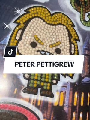 Replying to @Chanel 🥰 PETER PETTIGREW. He does deserve to be on the same page as the troll and umbridge. #diamondart #diamondartaddict #diamondartkit #TikTokShop #tiktokmademebuyit #dealdrops #harrypotter #harrypottercrystalart #harrypotterstickerbook #craftbuddy #craftbuddycrystalart #stickerbook #harrypotterstickercrystalart #crystalart #craftbuddyuk #stickeralbum #artsandcrafts #harrypottertiktok #peter #peterpettigrew