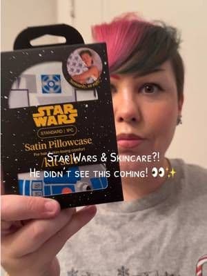 A satin pillowcase he’ll actually love! Soft satin, cooler sleep, better for skin and hair! @Kitsch LLC #satinpillowcase #starwars #kitsch #haircareroutine #tiktokshopholidayhaul