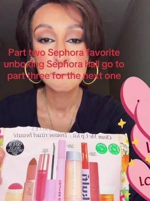 Part two of the Sephora shop and hall Sephora favorites unboxing #Sephora #SephoraFavorites #Unboxing #TikTok #TikTokShop #TikTokCreator #TikTokShopSpringGlowUp #BeautyLover #SkinCare #Makeup #HairCare #Beauty #Trend #Viral #ShoppingHall #Hall #Follow #Giveaway #StayAtHomeMom #MakeUpDolls #MakeupQueens #MakeupAddiction @sephora