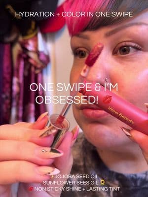 @Rare Beauty Soft Pinch Tinted Lip Oil review 💋 Hydrating lip oil with jojoba oil, non-sticky shine, lightweight feel, and a beautiful lasting tint. Perfect everyday lip product for natural makeup, mature skin makeup lovers, and effortless beauty routines. #RareBeauty #tiktokshopcreatorpicks #dfyd #dealsforyoudays #summerwins
