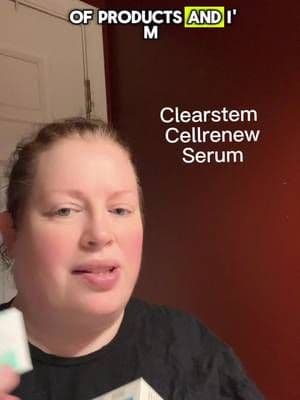 CELLRENEW Collagen Stem Cell Serum. This serum has calmed down the redness and irritation in my skin. Individual results may vary!#clearstem #clearstemskincare #tiktokshopmemorialday #dealsforyoudays #clearstemcellrenew