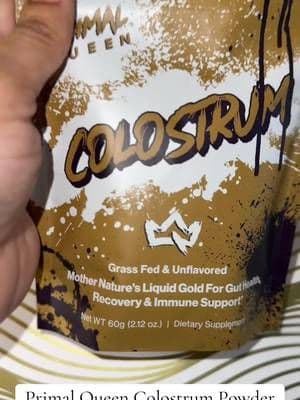 Primal Queen Colostrum Powder is another option for anyone exploring colostrum supplements. A powder format that can fit into your everyday wellness routine! 💜 #PrimalQueen #ColostrumPowder #WellnessFinds #SupplementRoutine #TikTokShop