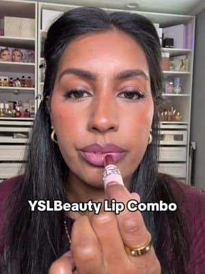 @YSL Beauty Lip combo using the NEW lip products. Lip liner 107 & 110 and Lipstick in shade 6 #lipcombo #giftedbyyslbeauty #yslbeautylipliners #lipliners #lipapplication