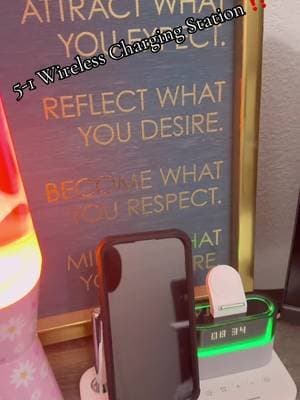 Simply Obsessed ‼️ 5-1 Wireless Charging Station, grab yours while its on Sale 🔌‼️ #wireless #wirelesscharger #wirelesscharging #phone #phones #tiktokshop #tiktokshopfinds