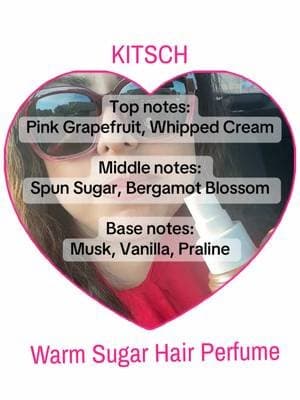Smell like warm sugar, vanilla, and a whole damn snack all day with Kitsch Warm Sugar Hair Perfume 🍦✨ #creatorsearchinsights #perfumeshopping #fragrancetiktok #tiktokmademebuyit #fallscent