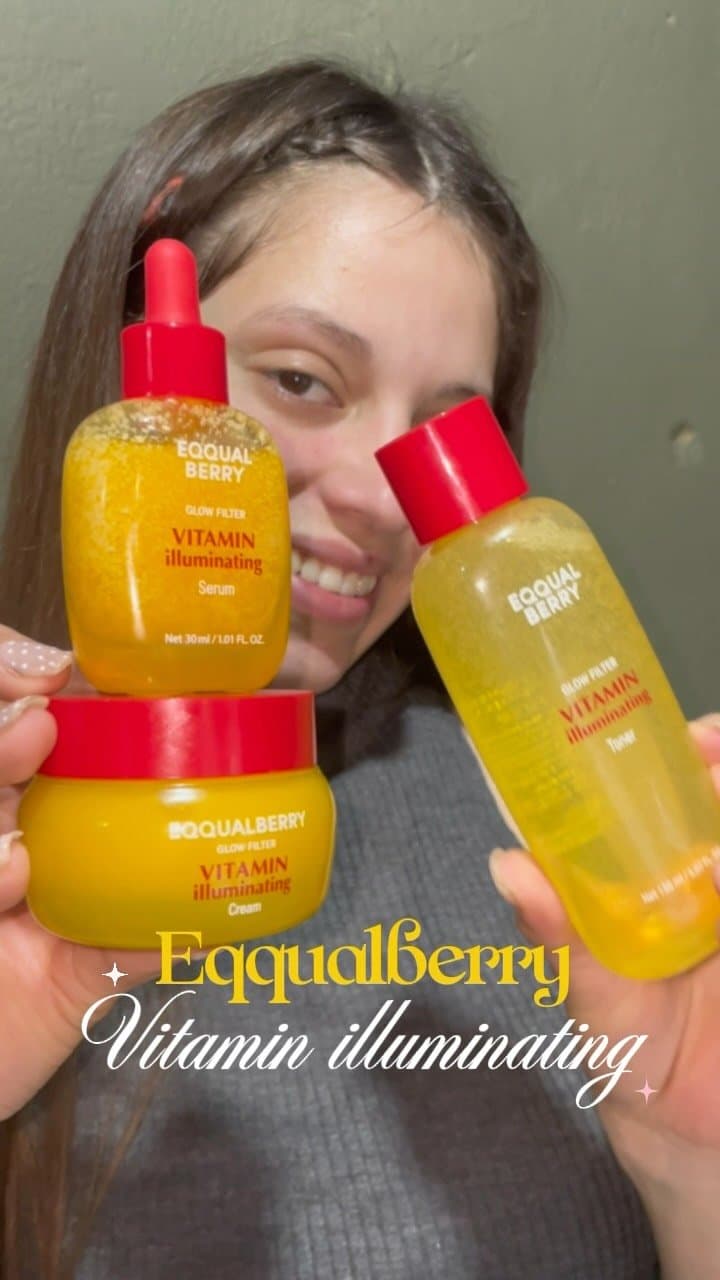 ✨ Mi nueva rutina para una piel con más glow ✨
Estoy probando la línea Vitamin Illuminating de EQQQUAL BERRY y desde la