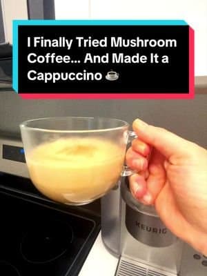 I Finally Tried Mushroom Coffee… And Made It a Cappuccino ☕️. I used to have every excuse not to try mushroom coffee. Now I’m making my RYZE Mushroom Coffee into a frothy cappuccino with cinnamon. ☕️🍄@ryzesuperfoods If you’ve been curious about mushroom coffee, this is your sign to try it your way. I’m a beauty content creator with extremely sensitive skin, but I also love sharing the little things that become part of my everyday routine. You see. 🤎 #MushroomCoffee #RYZE #CoffeeTok #MorningCoffee #TikTokShop