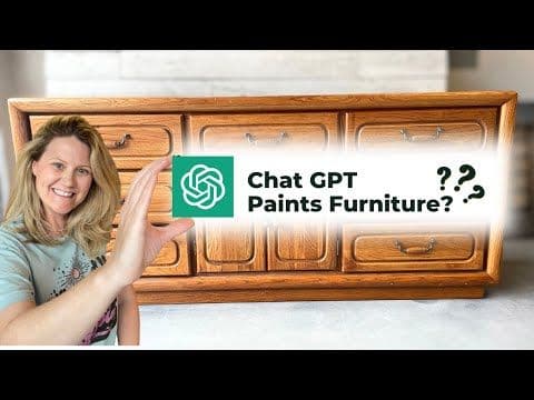 The Art of AI: Chat GPT's Proficiency in Designing Furniture