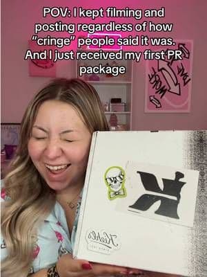 POV: I kept filming and posting regardless of how “cringe” people said it was. And I just received my first PR package ✨🥹❤️ #prpackages #prpackageunboxing #pr #contentcreator #content @Kiehl's Since 1851