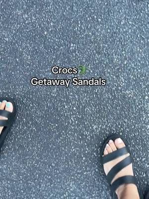 OMG! My mom is obsessed with her CROCS. These are the most comfortable sandals I have ever worn. She is ready to buy them in all colors! #tiktokmademebuyit #crocs4life #crocssandals #mommyandme