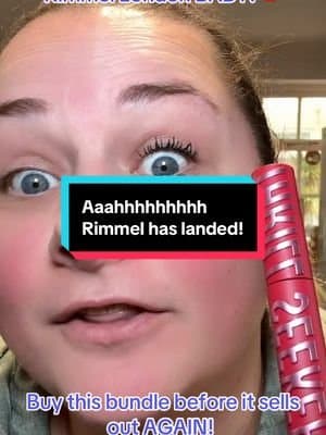 Ahhhh, I absolutely love this brand and these products! This will sell out again, so be quick! @rimmellondon #tiktokmademebuyit #spotlight #fyp #dealdrops #makeup #beauty #mascara #lipstain