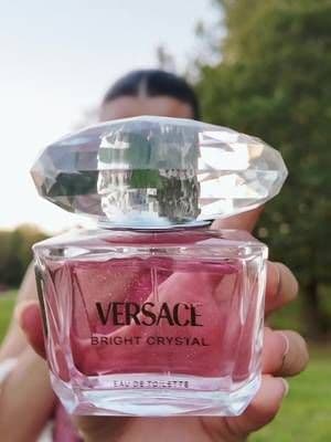 #ad Tossing on the final touch @ultabeauty ✨ . Throwing on the perfect outfit and finishing it with @versace Bright Crystal! . . . #ootd #newfragrance #fyp VersaceFragrances #versacebrightcrystaledt