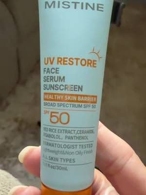 Check out this UV Restor face serum! #tiktokshopmemorialday #tiktokshopstockup #mistine #spf50#sunscreen @MISTINE TH OFFICIAL