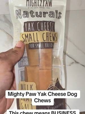 Mighty Paw Yak Cheese Chews give your pup something tasty to stay busy with. This small 5-pack is perfect for keeping treat time stocked. 🐾 #MightyPaw #YakCheeseChew #DogChews #DogTreats #TikTokShop