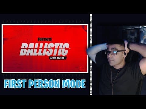 FORTNITE First Person Mode BALLISTIC Update |✌🏻No. 2 Mouse and Keyboard Player